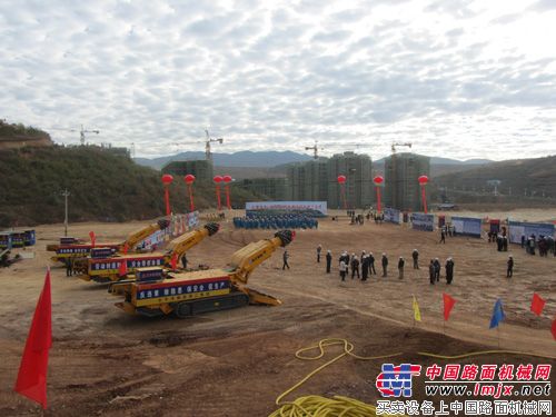   徐工掘進機齊助雲南隧道建設項目