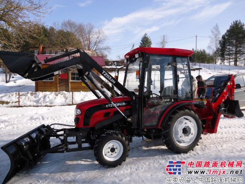 雷沃“推雪機”索契冬奧會上顯身手