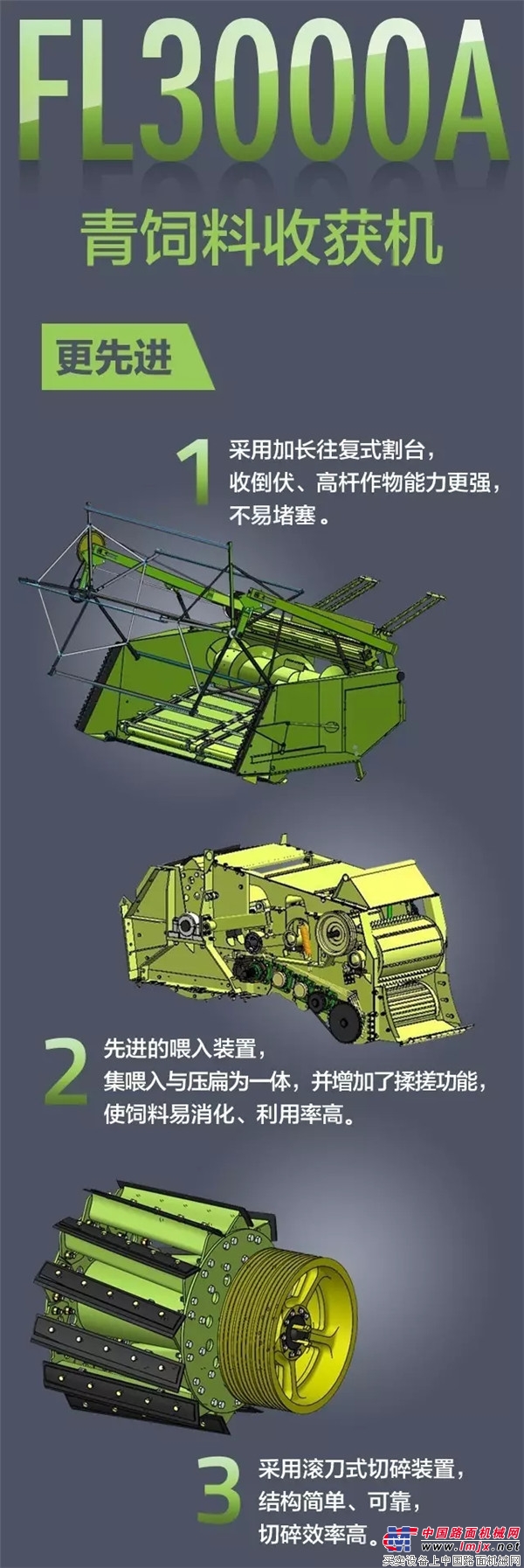 中联重科升级版FL3000青贮收获机，今日正式向用户报到