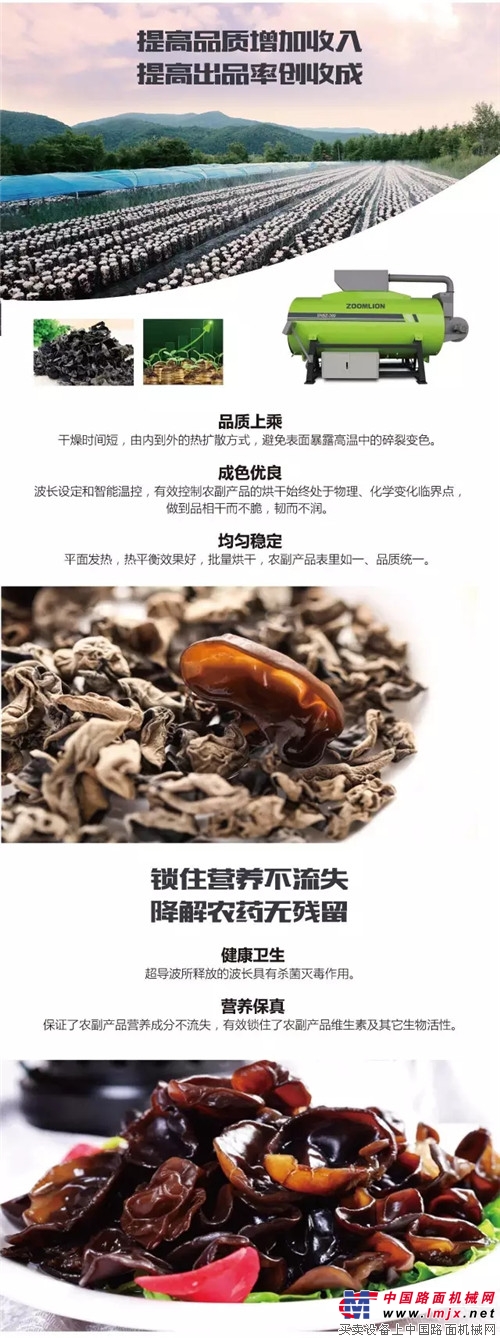 中联重科果蔬烘干机成为市场新宠