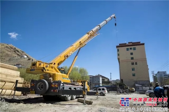 7台吊車，20年打拚 ，G一代助力河南兄弟開辟西藏吊裝新天地