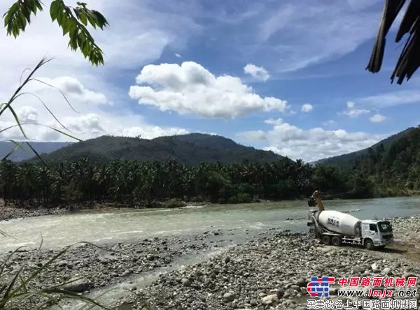 徐工混凝土成套設備亮相菲律賓卡拉加大區