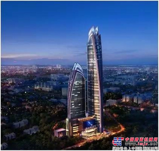 中聯重科混凝土設備助建非洲最高樓HASS TOWERS