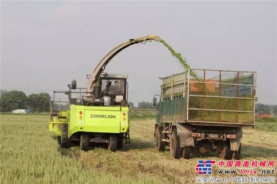 青贮饲草料收贮加工装备成“爆款”