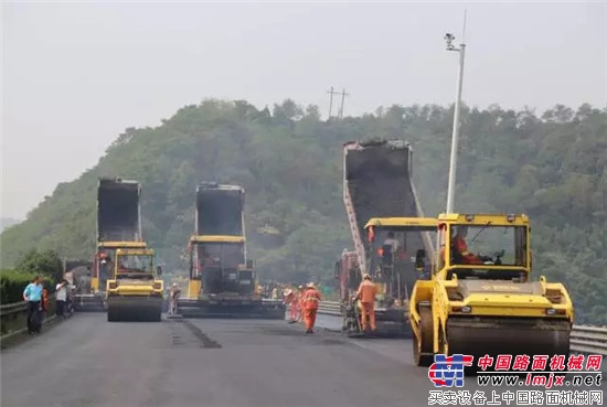 宝马格与你同路，铺筑成功之路——杭千高速大中修工程工地纪实