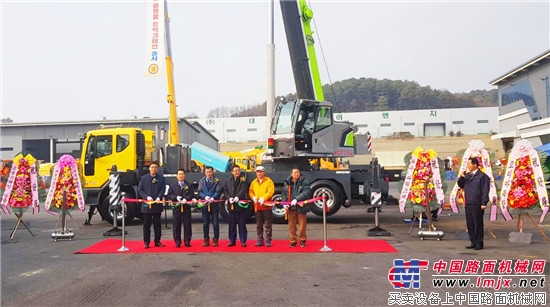 中聯重科汽車起重機批量進入韓國 打破壁壘發力中高端市場