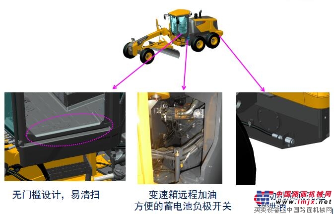 柳工D系列平地机：全景视野  全系高配