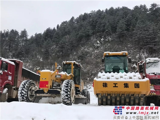 暴雪不怕！徐工道路機械化身蓋世英雄支援全國各地除雪工作！