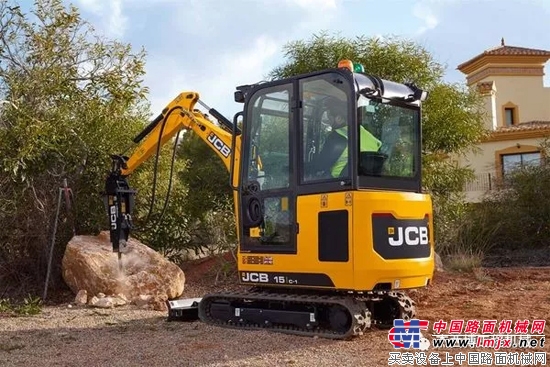 JCB發布15C-1微挖新品