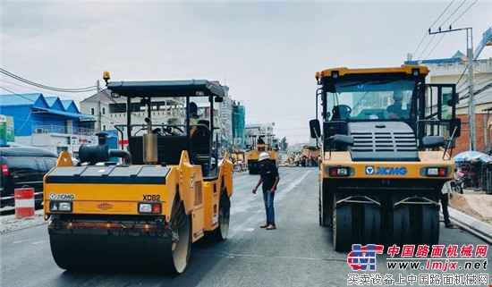 揚中國品牌雄風！徐工道路機械以50%市場占有率稱霸柬埔寨市場！ 