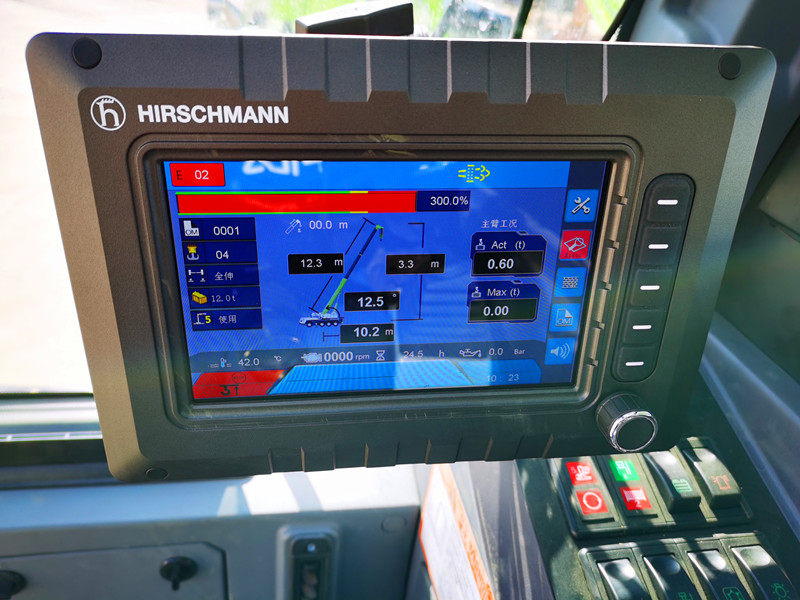 【多圖】雷薩重機55噸汽車起重機力限器細節圖_高清圖