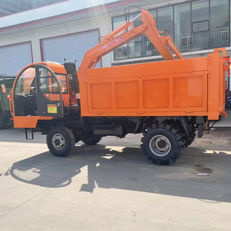 隨車挖 輪式農用隨車挖 小型挖土挖沙機挖掘裝載機